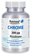 Chrome 200μg Picolinate 90 gélules végétales - Complément alimentaire